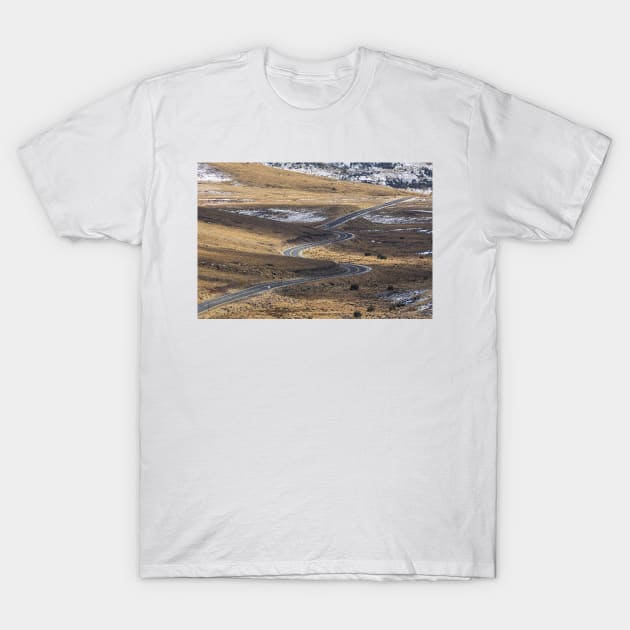 Winding Road T-Shirt by Geoff79